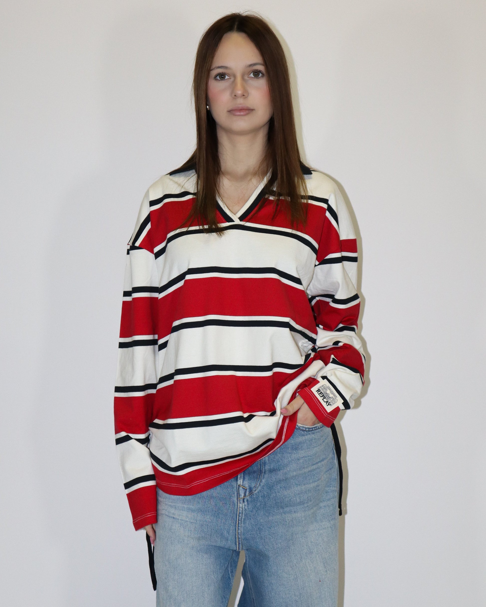 REPLAY WOMEN'S LONG SLEEVE T-SHIRT