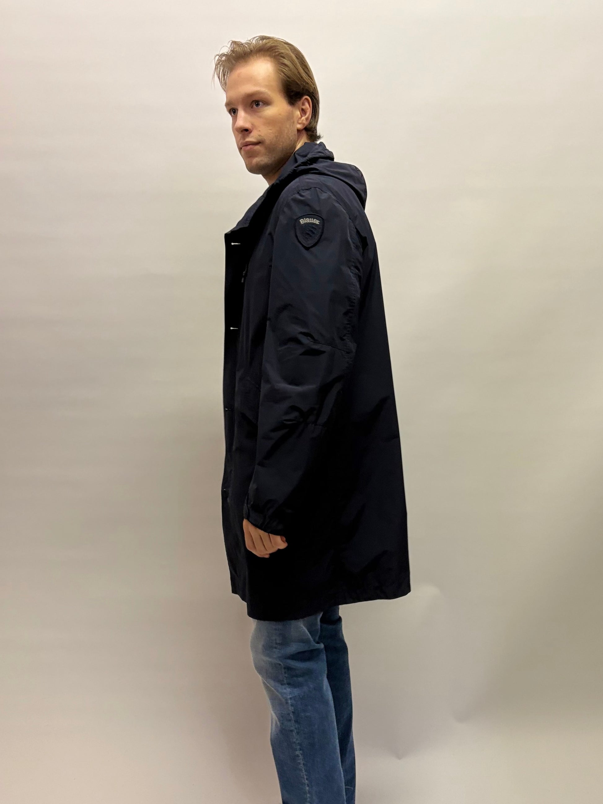 BLAUER PÁNSKY KABÁT