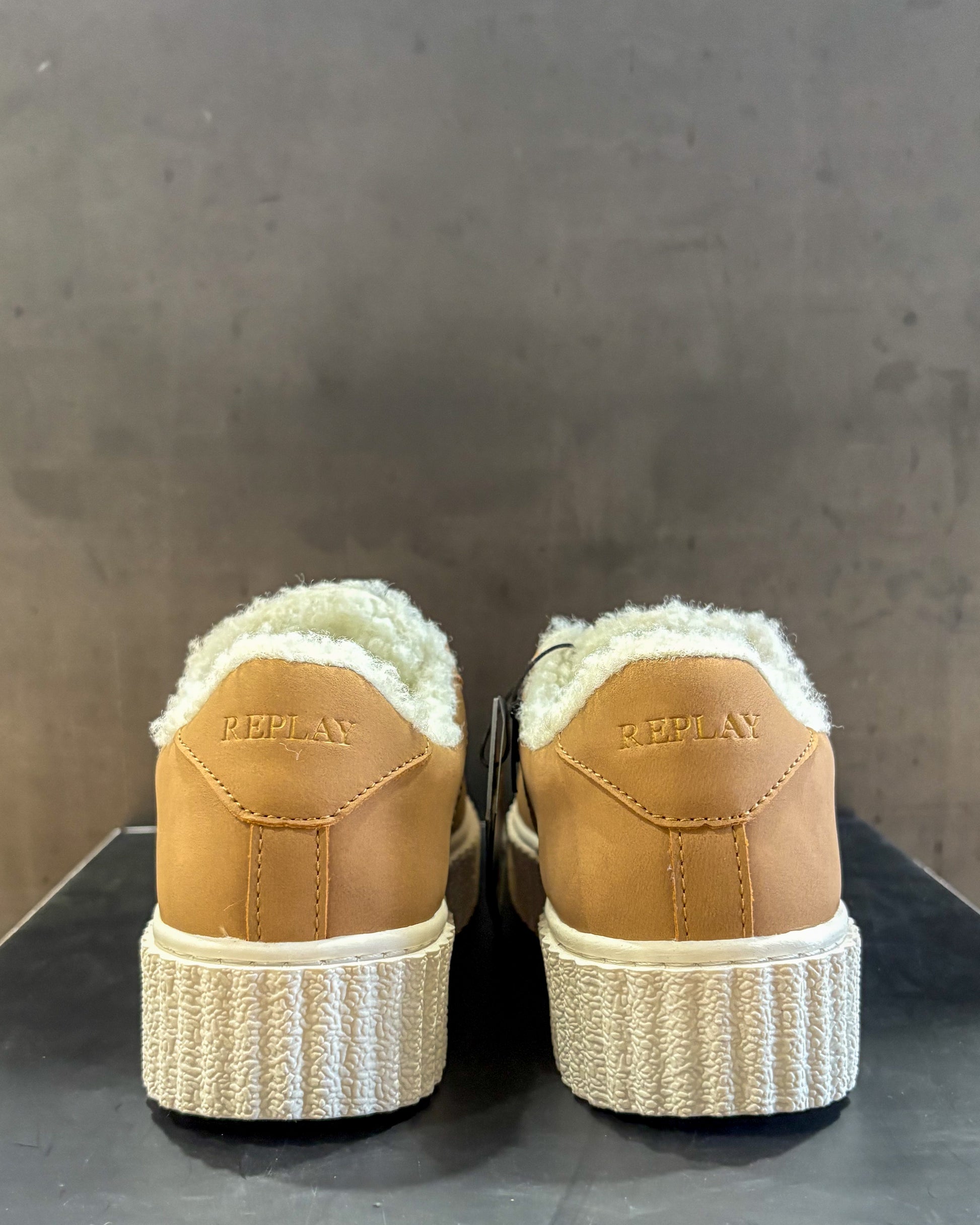 REPLAY DÁMSKE TESNISKY S KOŽÚŠKOM