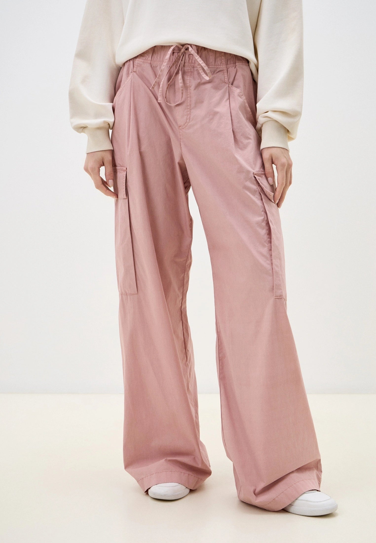 REPLAY WOMEN'S LOOSE FIT CARGO PANTS