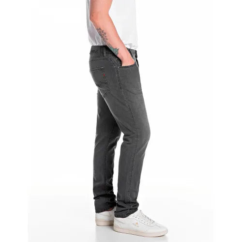 REPLAY PÁNSKÉ DŽÍNY MICKYM SLIM-FIT STŘIHU