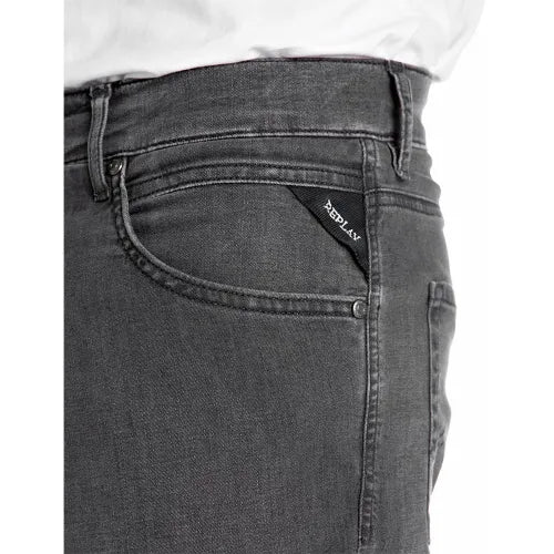 REPLAY PÁNSKÉ DŽÍNY MICKYM SLIM-FIT STŘIHU