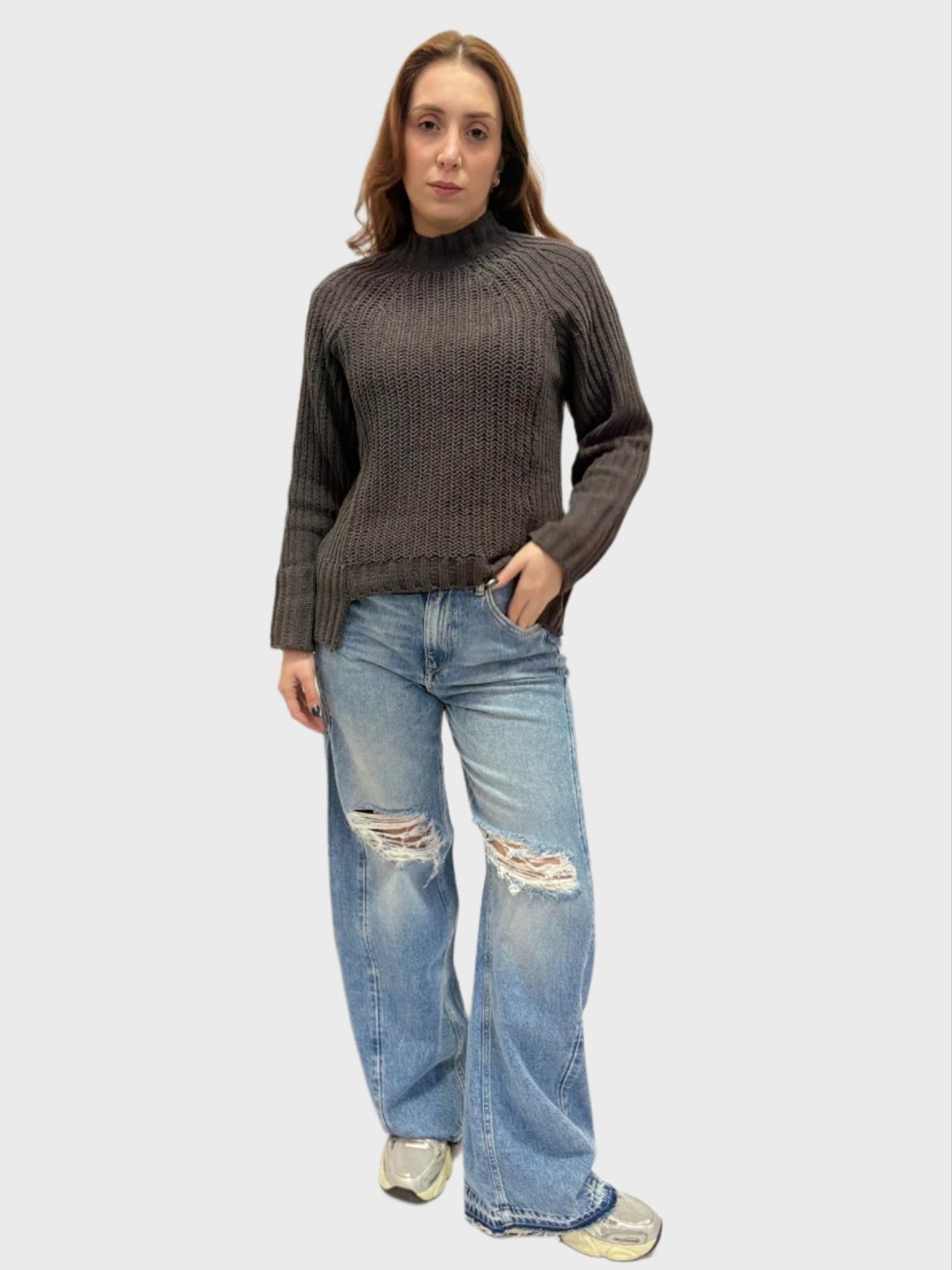 NARJA DÁMSKÉ BAGGY-FIT REPLAY DŽÍNY