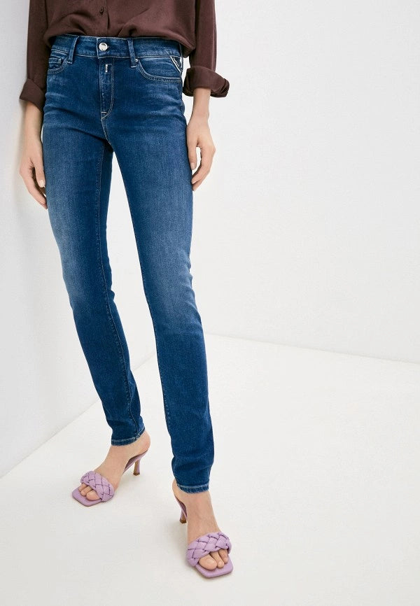 REPLAY SLIM-FIT DÁMSKÉ DŽÍNY STŘIHU LUZIEN