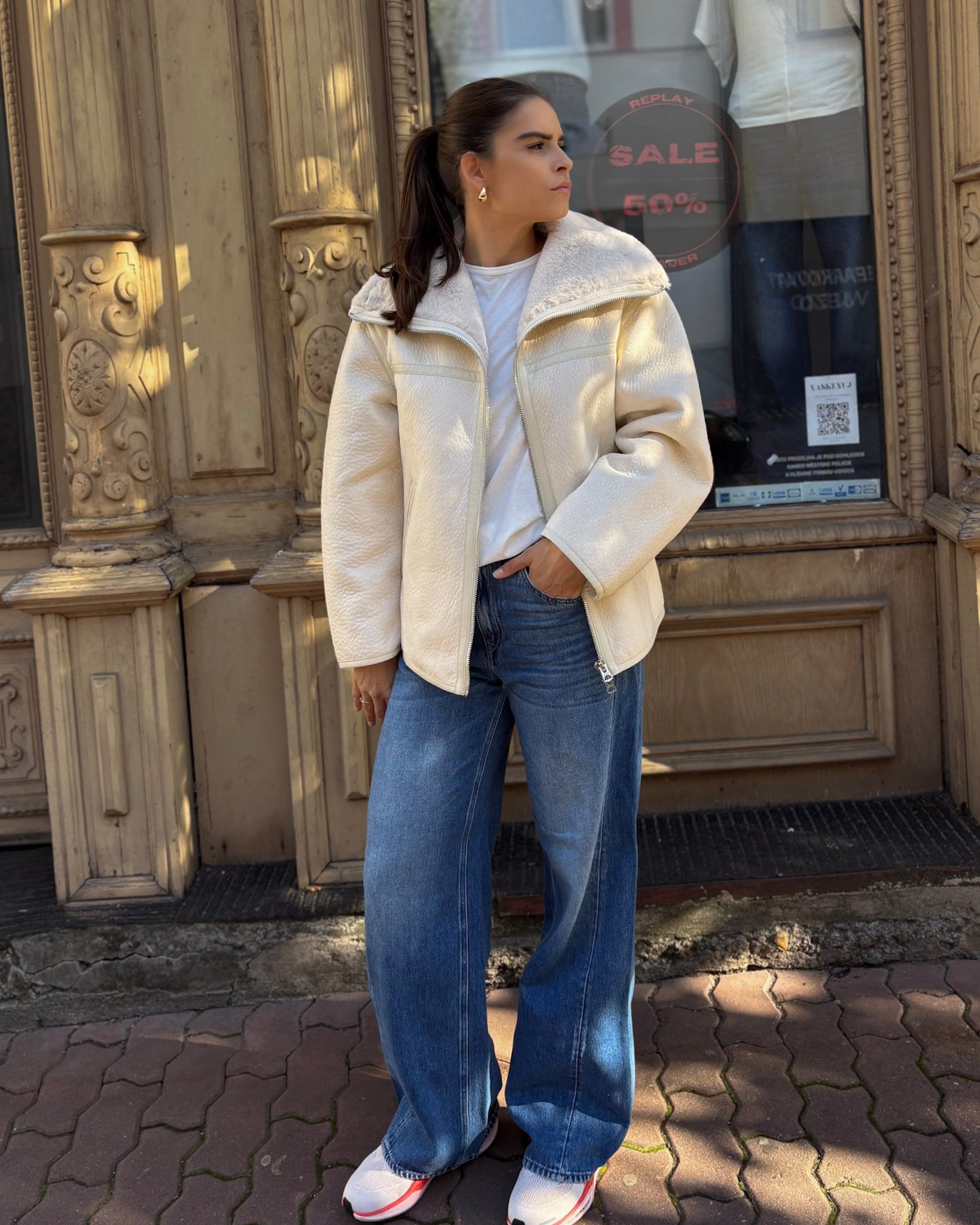 WOMEN'S WINTER AVIATION JACKET REPLAY