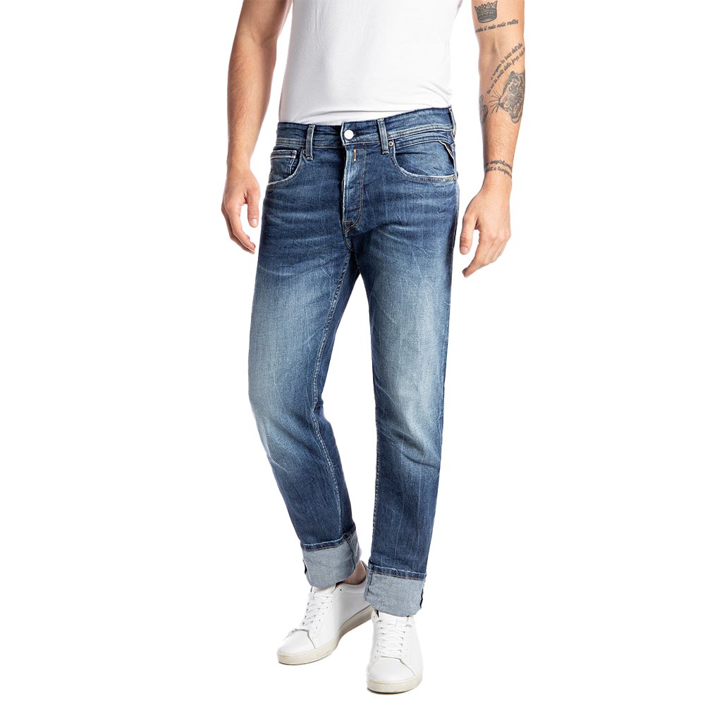 SLIM FIT PÁNSKE GROVER DŽÍNY
