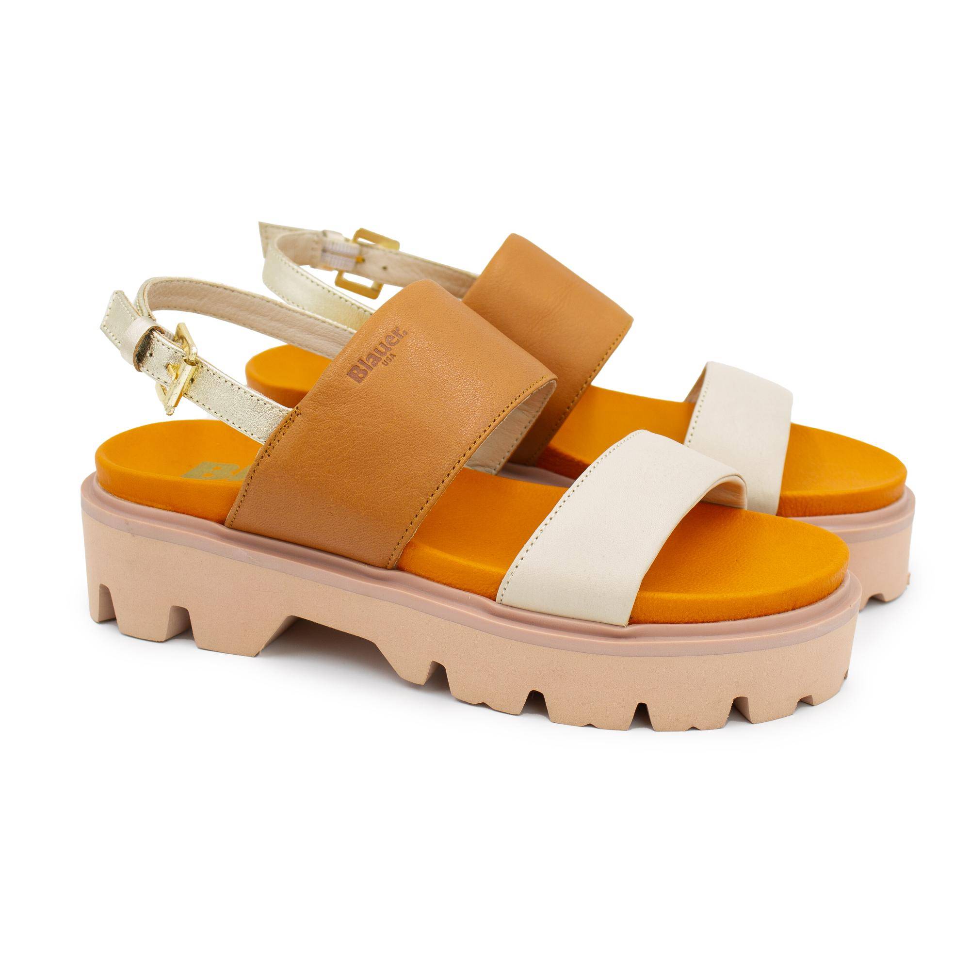 DÁMSKÉ BLAUER BAREVNÉ SANDÁLKY