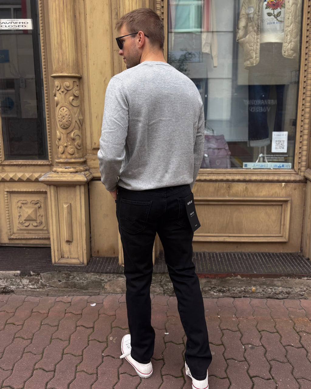 REPLAY PÁNSKÉ DŽÍNY STŘIHU ANBASS 