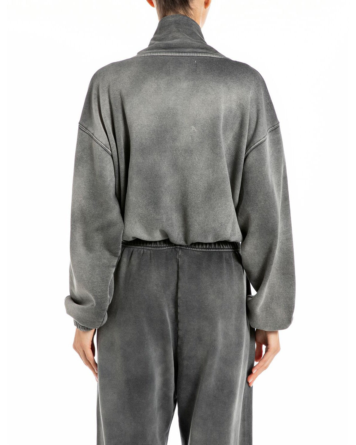 DÁMSKÁ MIKINA REPLAY S VYSOKÝM LÍMECEM NA ZIP - W3460A.000.23820B