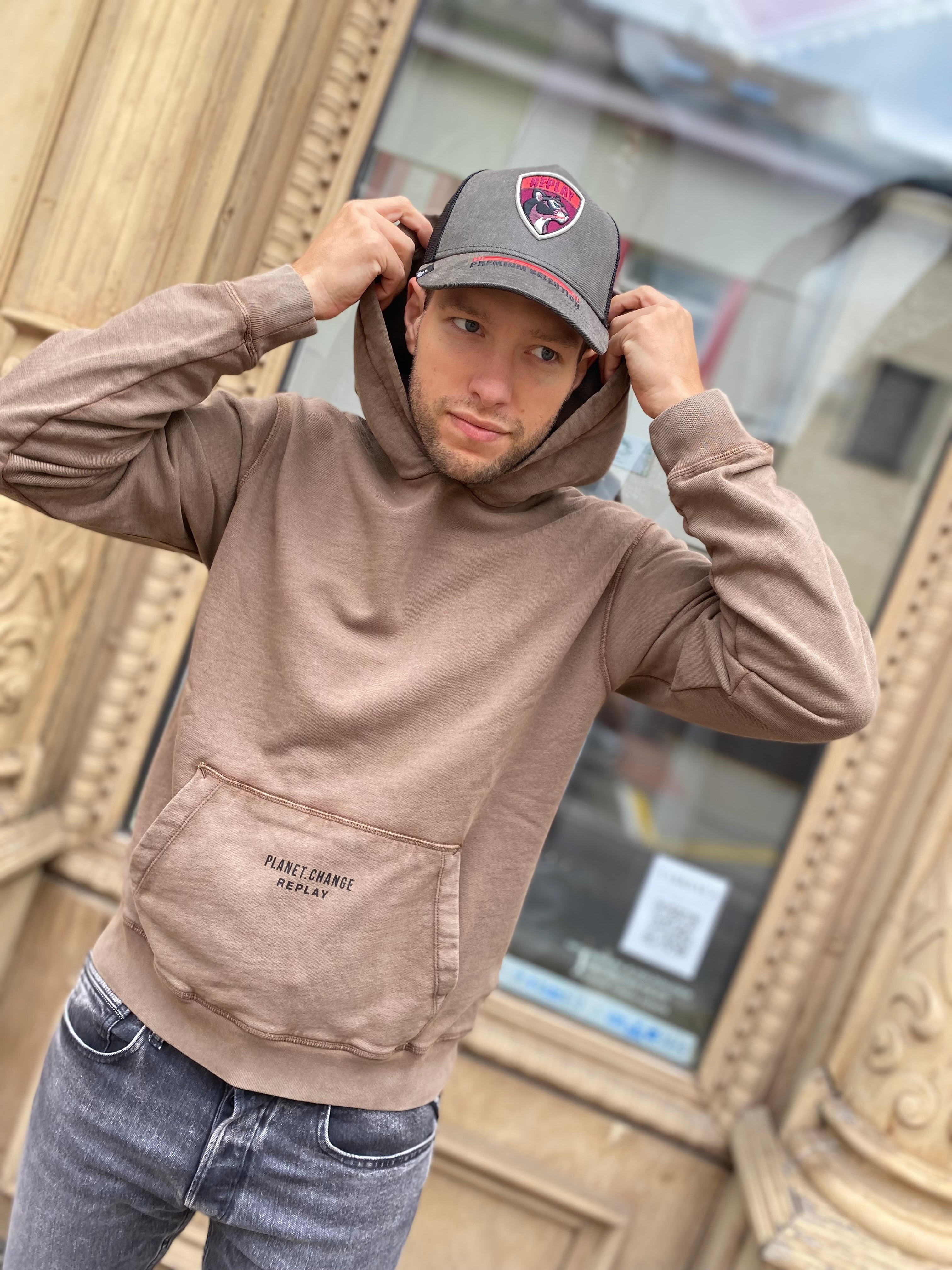 REPLAY PÁNSKÁ MIKINA REGULAR-FIT 