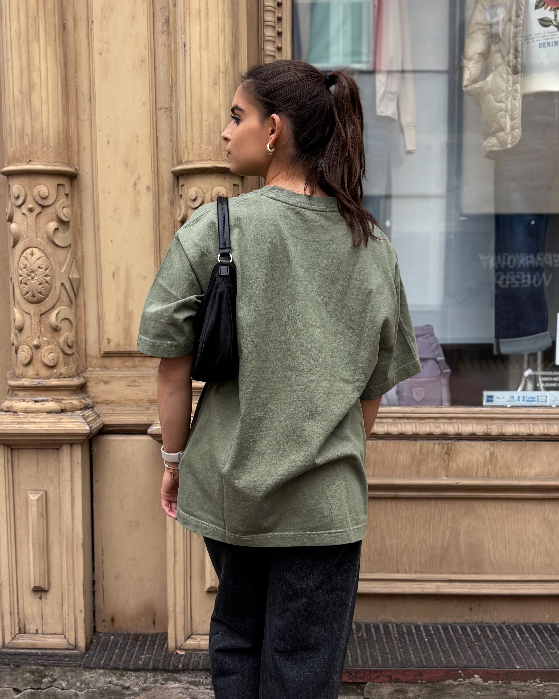 DÁMSKÉ OVERSIZED TRIČKO REPLAY S POTISKEM 