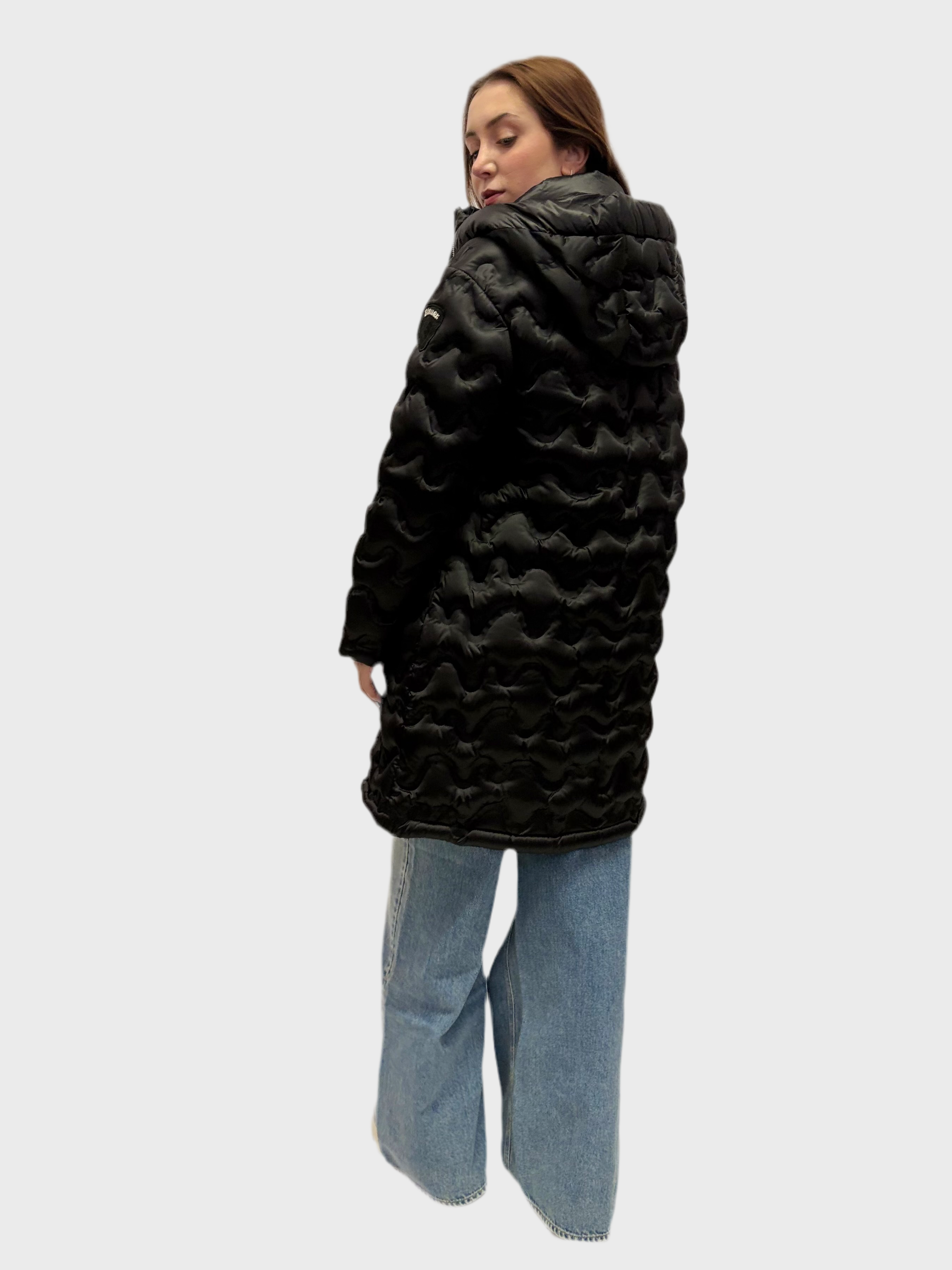 DÁMSKÁ DLOUHÁ PÉŘOVÁ BUNDA BLAUER NILES