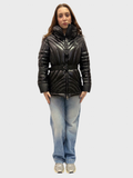 WOMEN'S BLAUER DOWN JACKET WITH ANGELL BELT