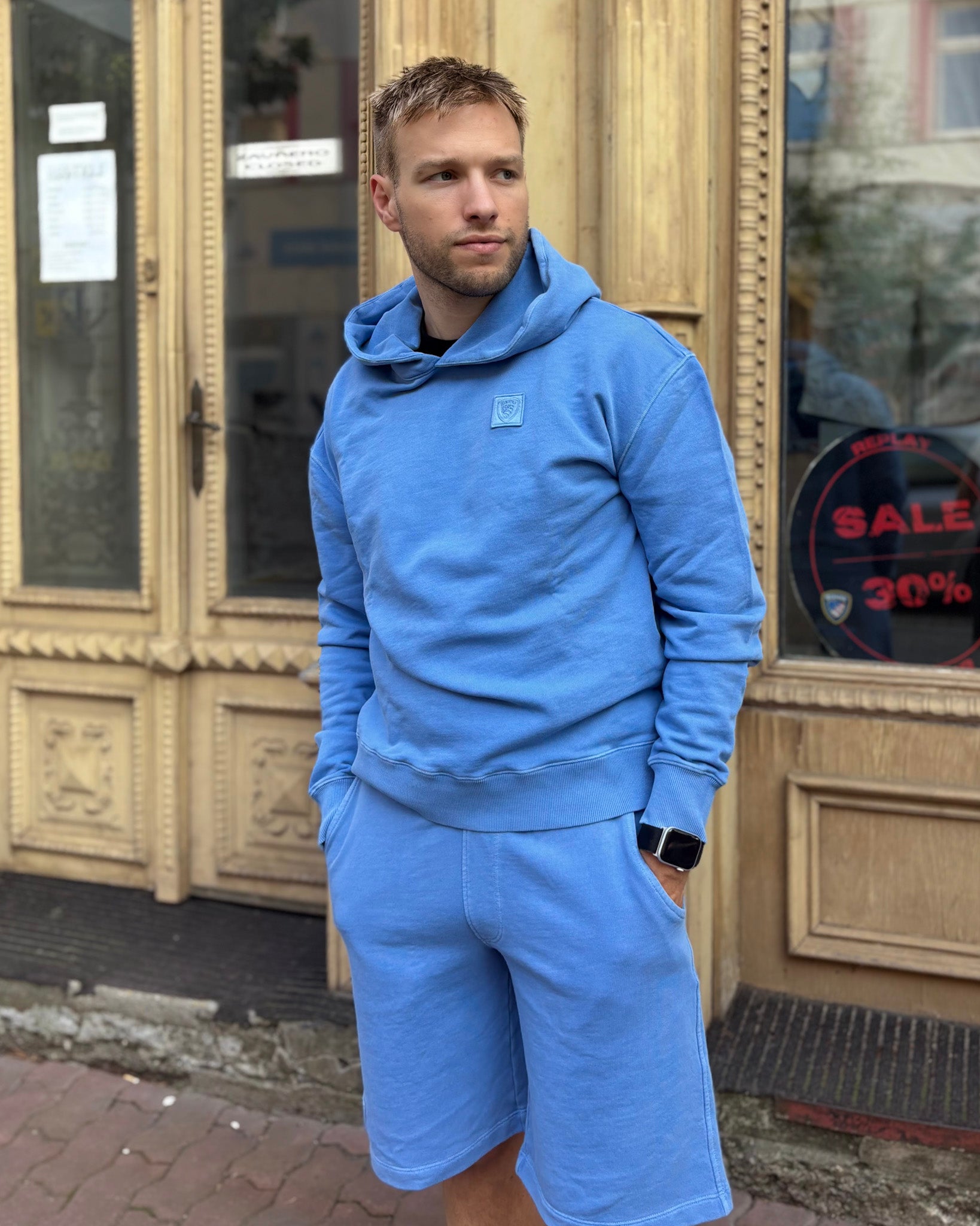 BLAUER PÁNSKÉ ŽEBROVANÉ ŠORTKY ALPHEUS 