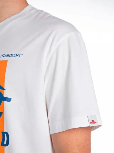 REPLAY PÁNSKE BAVLNENÉ TRIČKO S POTLAČOU