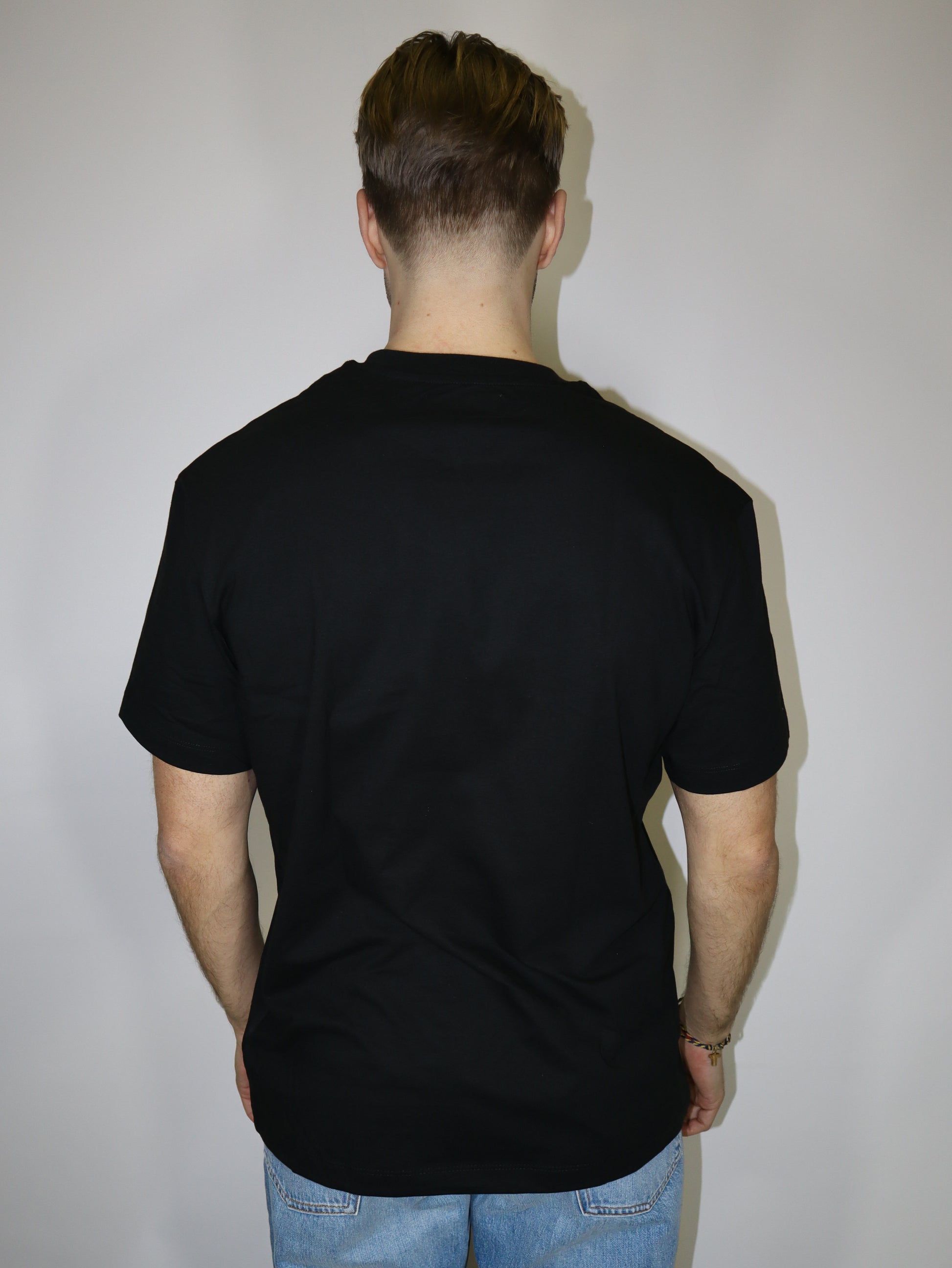 REPLAY PÁNSKÉ TRIČKO VOLNÉHO STŘIHU S POTISKEM