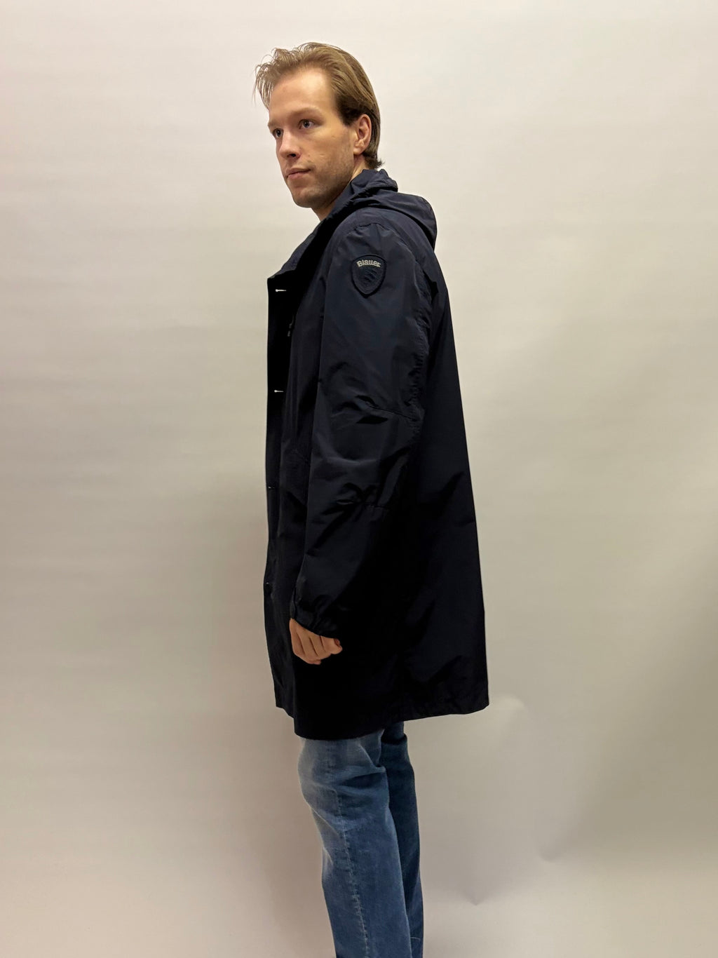 BLAUER PÁNSKY KABÁT