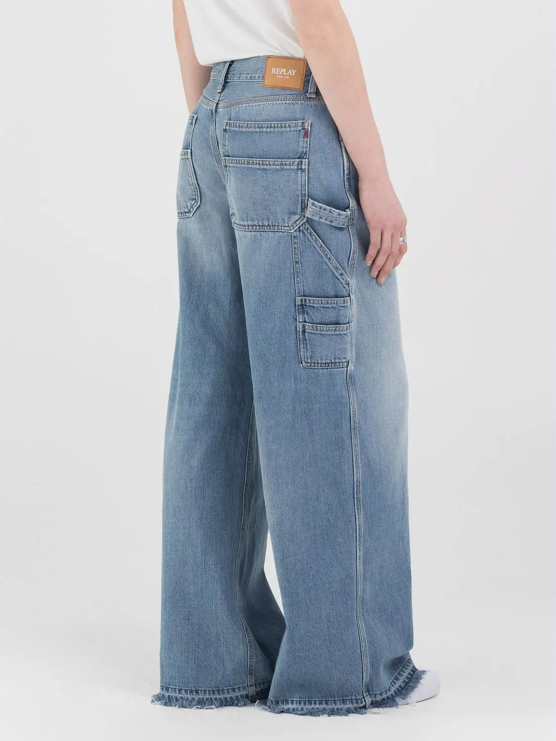 REPLAY DÁMSKÉ DŽÍNY WORK-FIT HALLIE