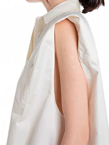 REPLAY DÁMSKÁ KOŠILE BEZ RUKÁVŮ VOLNÉHO STŘIHU