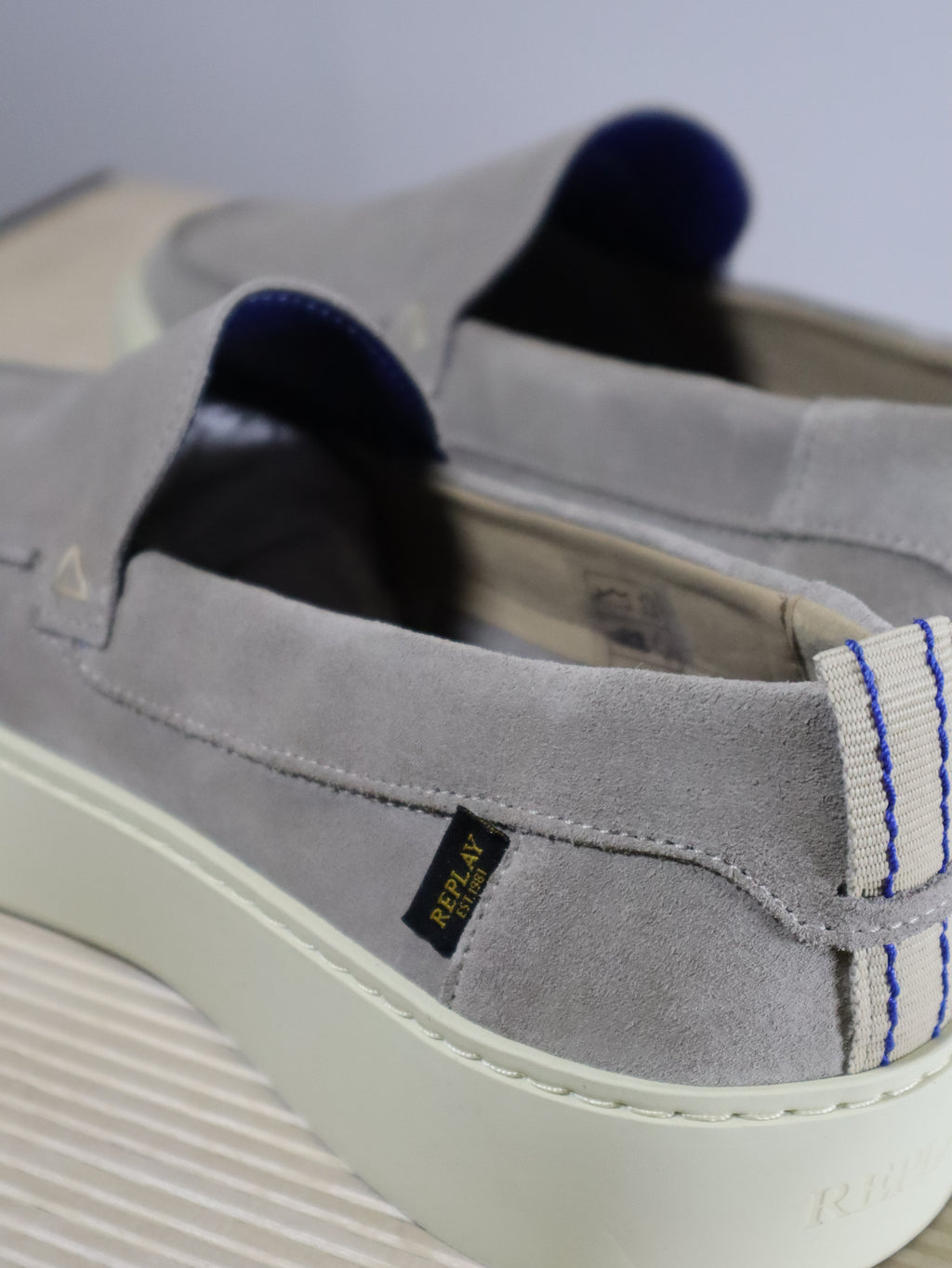 REPLAY MEN'S MOCCASINS