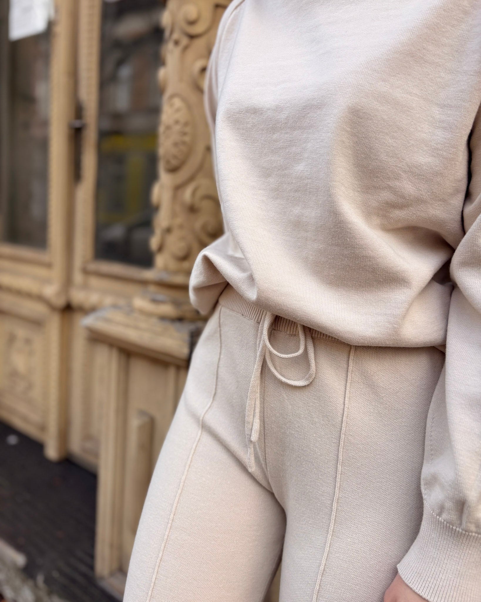 WOMEN'S KNITTED PANTS BLAUER DANE