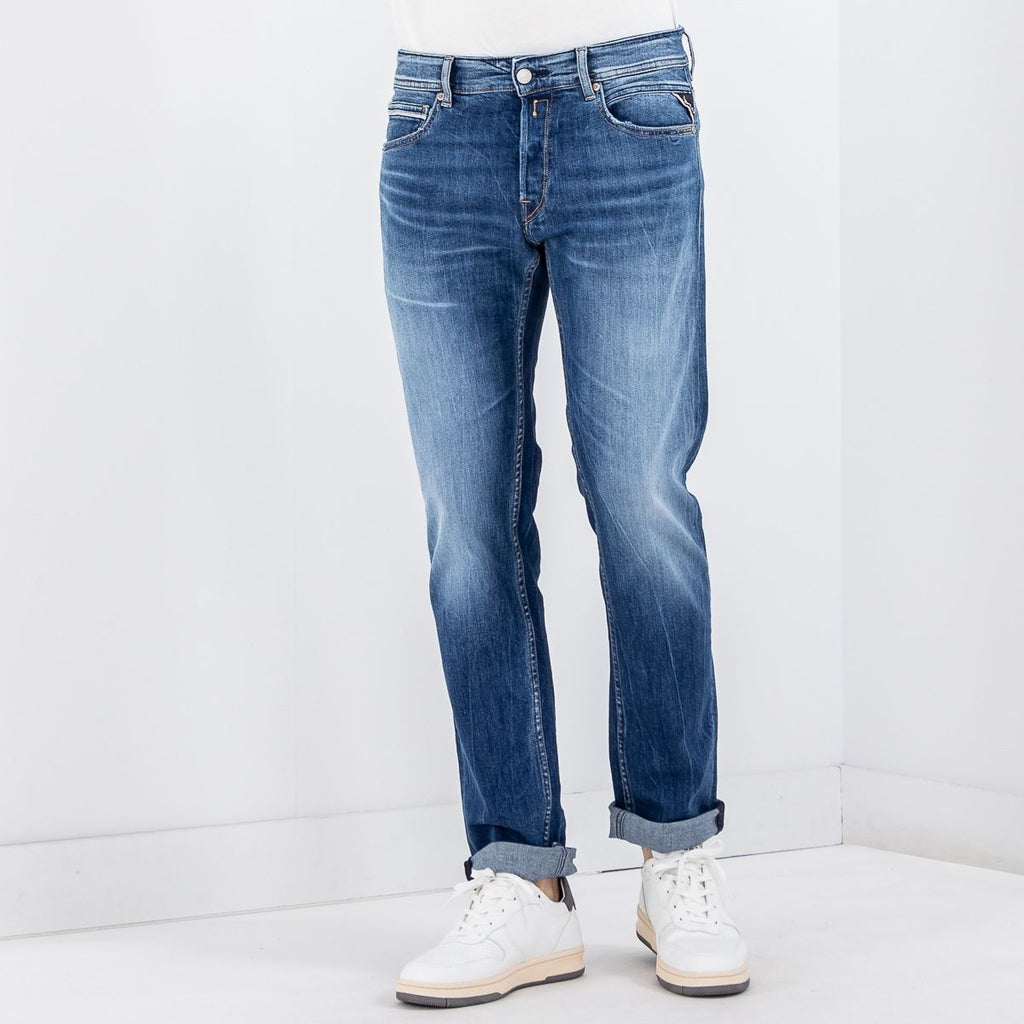 SLIM FIT PANSKÉ GROVER DŽÍNY 