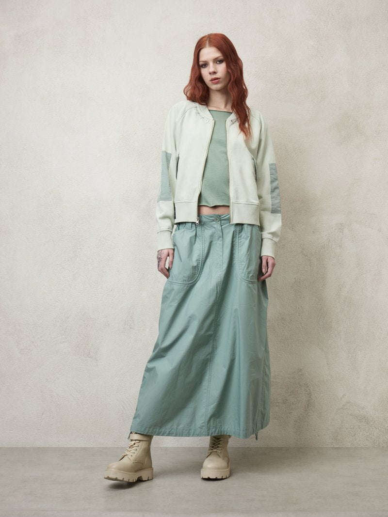 BLAUER MIKINA BLAUER SE SATÉNOVÝMI DETAILY