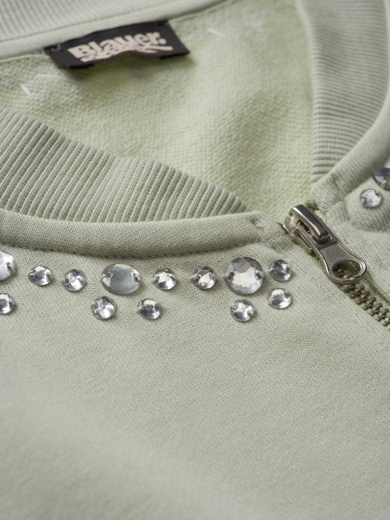 BLAUER MIKINA BLAUER SE SATÉNOVÝMI DETAILY