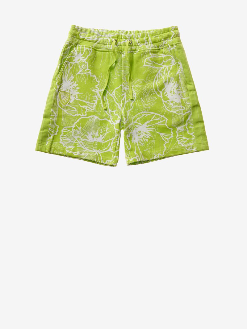 DÁMSKÉ KRAŤASY BLAUER JUNGLE PRINT 