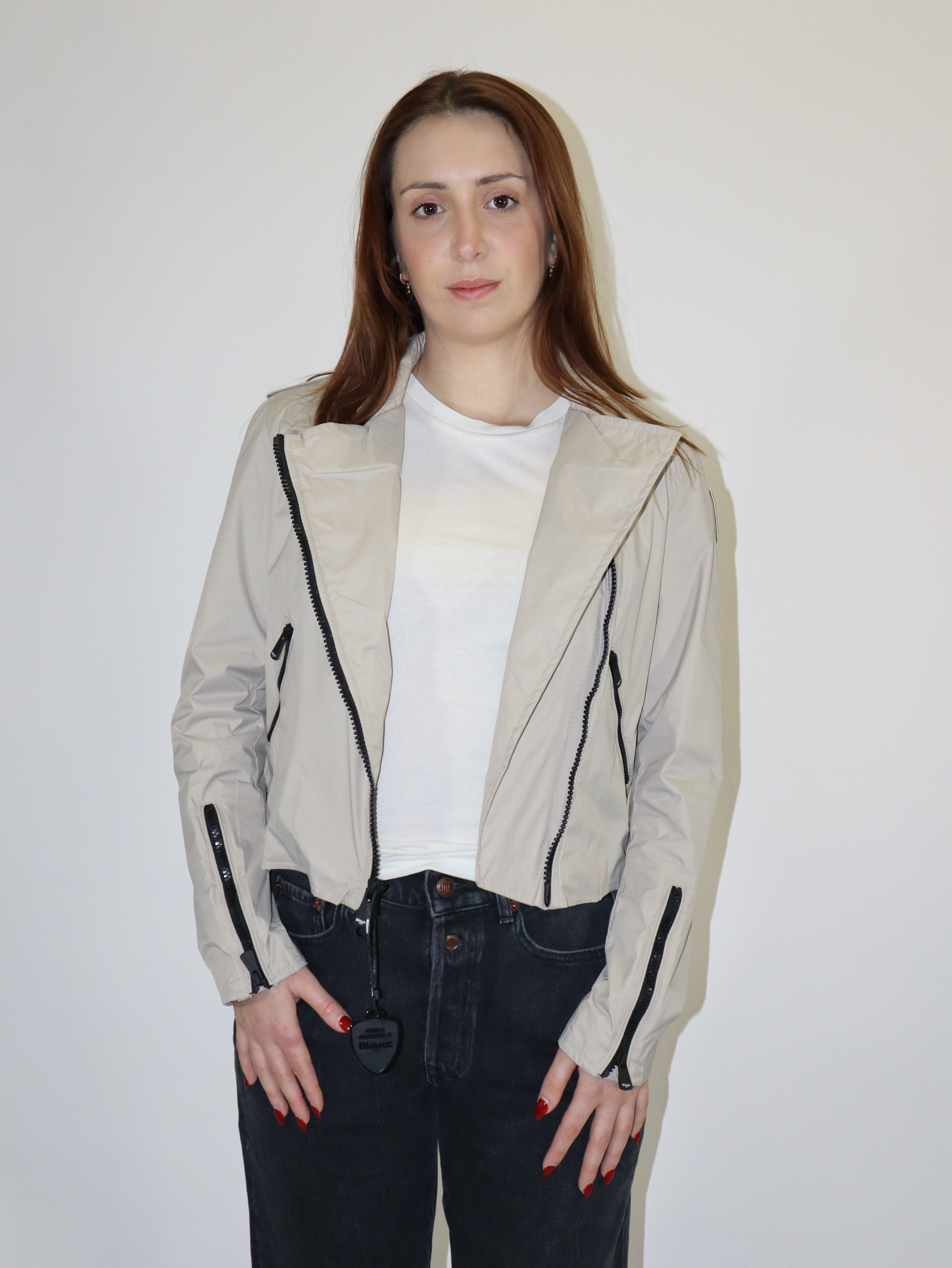 BLAUER NŐI NEJLON BIKER DZSEKI ZAMORA