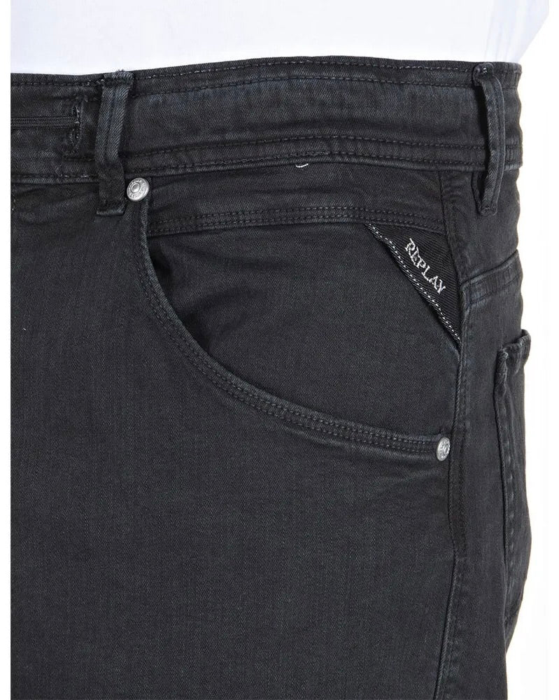 PÁNSKÉ KRAŤASY REPLAY SE ŠŇŮRKOU V PASE - MA985A .000.8121397