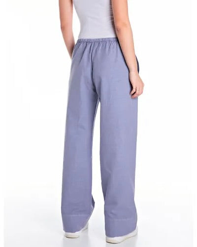REPLAY WOMEN'S COTTON AND LINEN JOGGERS