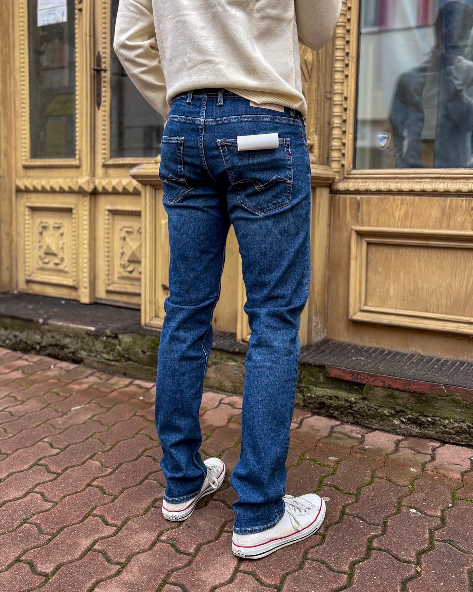 PÁNSKÉ DŽÍNY REPLAY STŘIHU GROVER S ROVNÝMI NOHAVICEMI