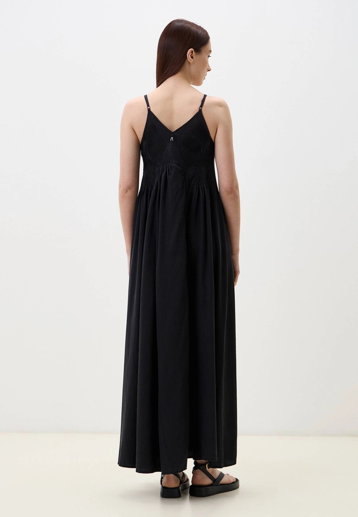 REPLAY DLHÉ ŠATY S MAXI ROZPARKOM 