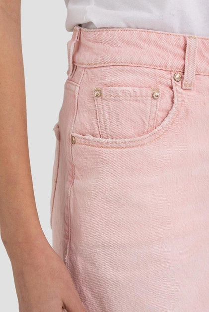 REPLAY RUŽOVÁ DŽÍNOVÁ SUKŇA 