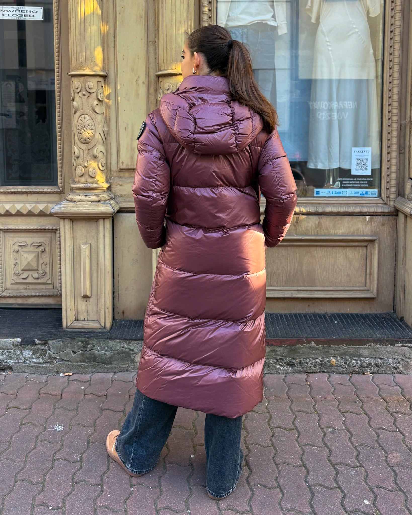 BLAUER LONG SOFT DOWN JACKET CELIA