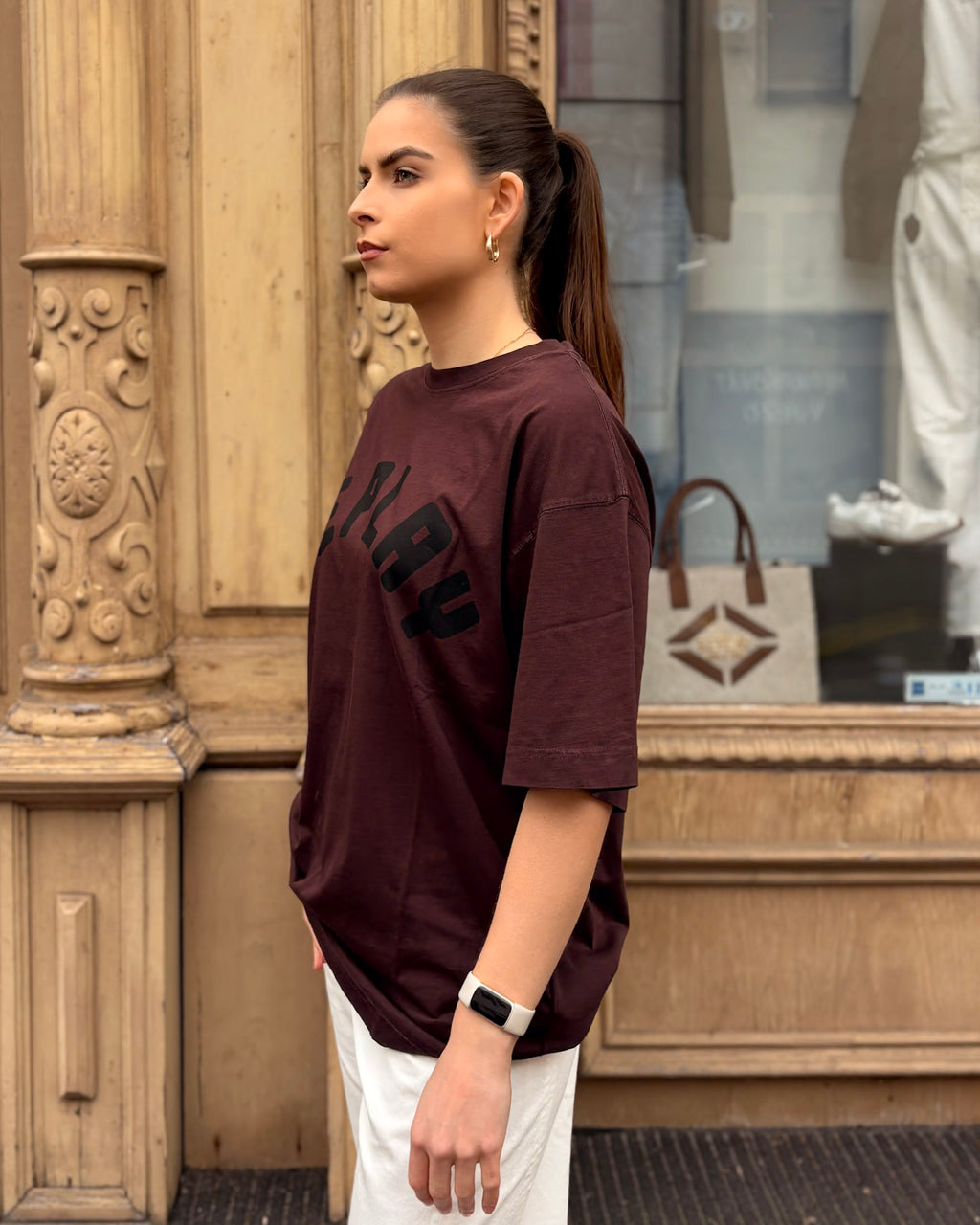 DÁMSKÉ OVERSIZED TRIČKO REPLAY S POTISKEM 