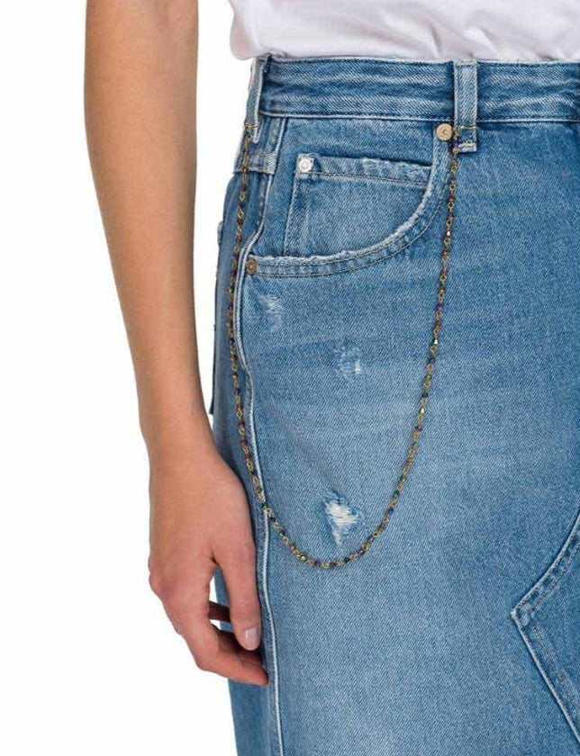 DÁMSKÁ REPLAY SUKNĚ KE KOLENŮM