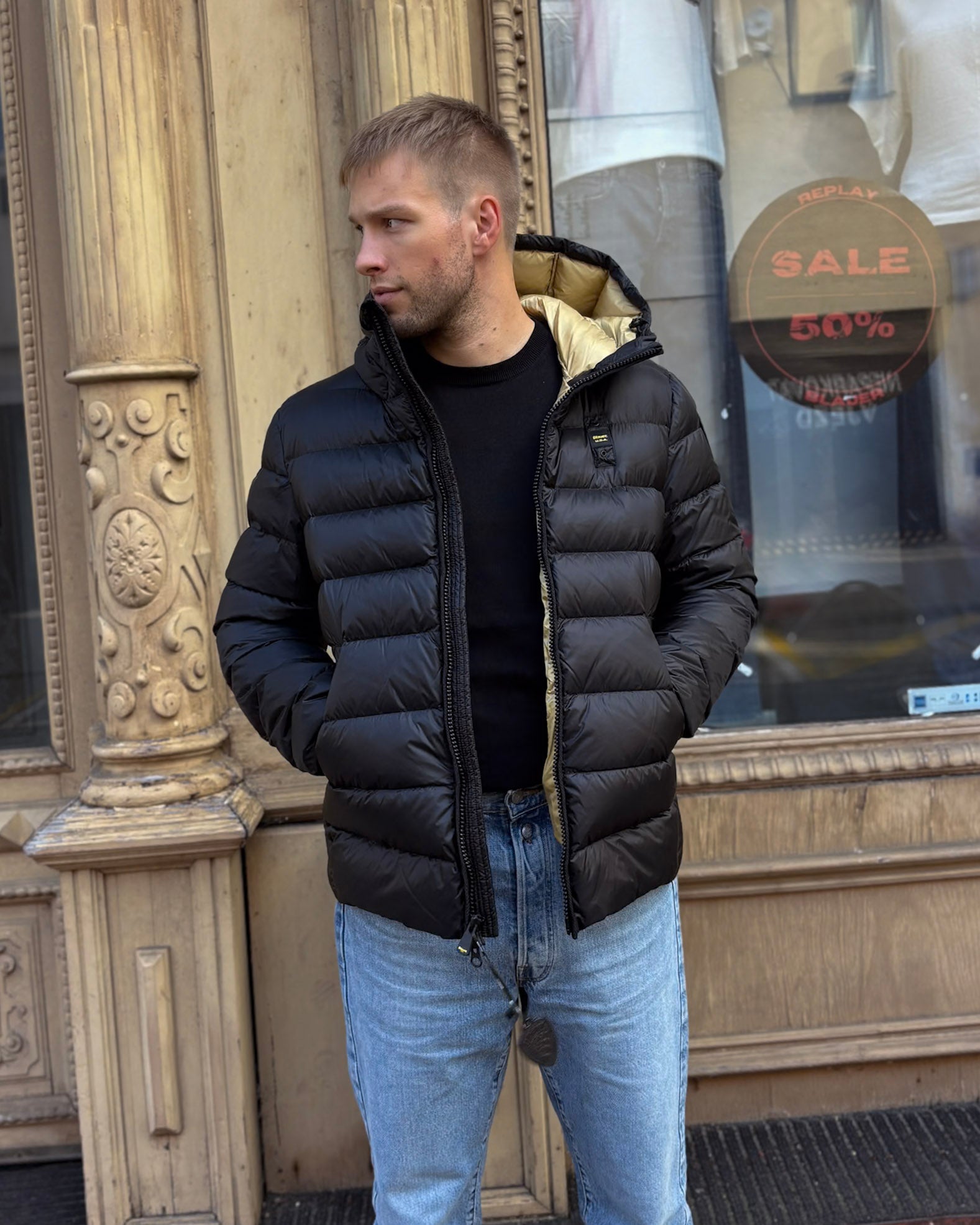 BLAUER FÉRFI ACTON PEOLKABÁT KAPUCNIS