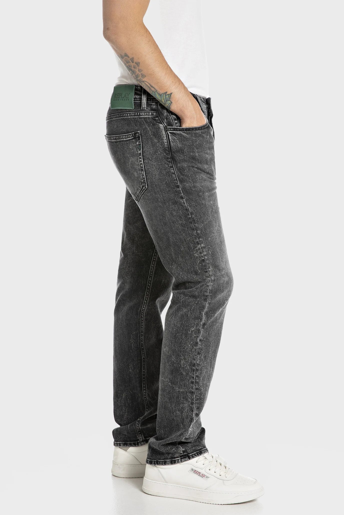 REPLAY PÁNSKÉ DŽÍNY ROVNÉHO STŘIHU GROVER