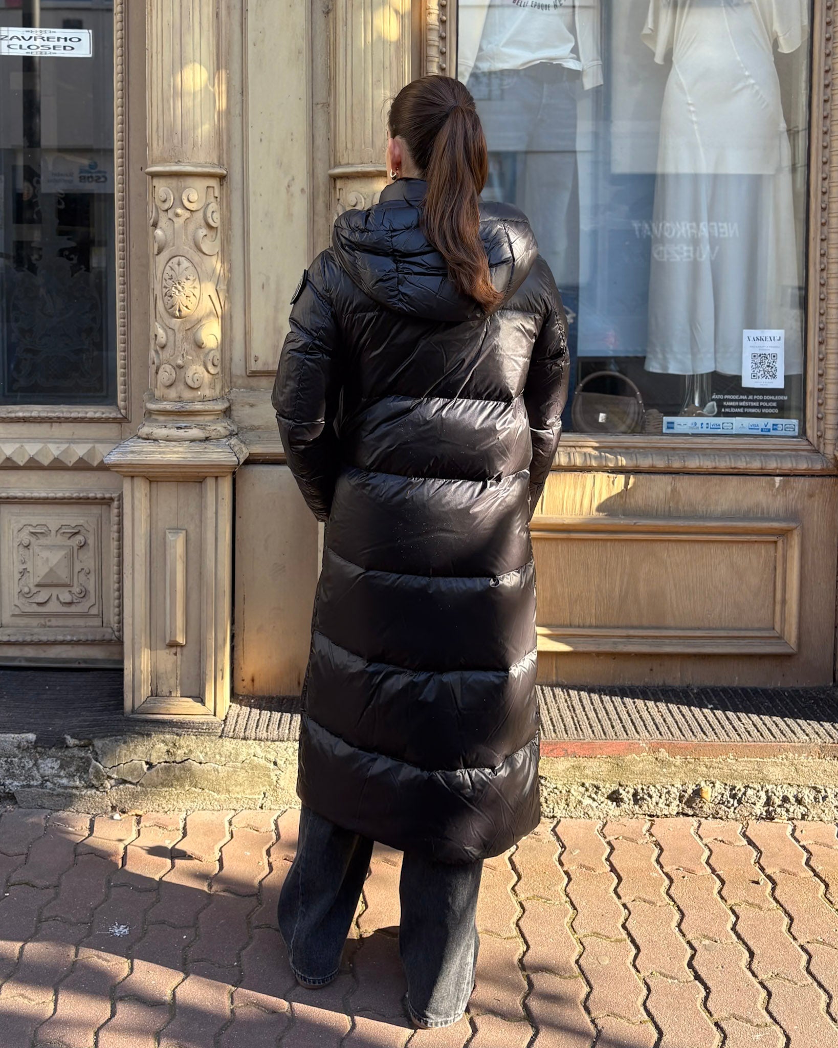 BLAUER LONG SOFT DOWN JACKET CELIA