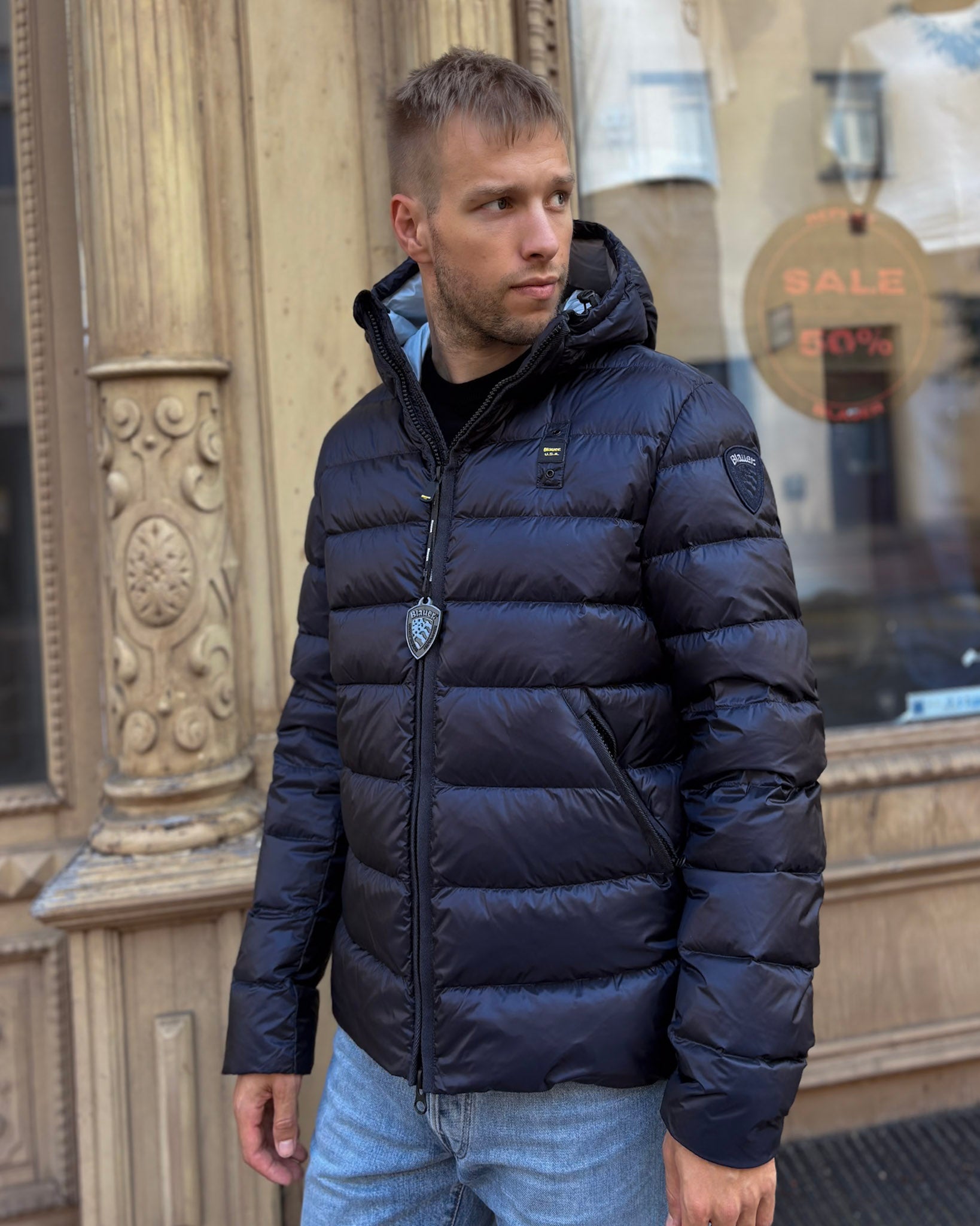 BLAUER FÉRFI ACTON PEOLKABÁT KAPUCNIS