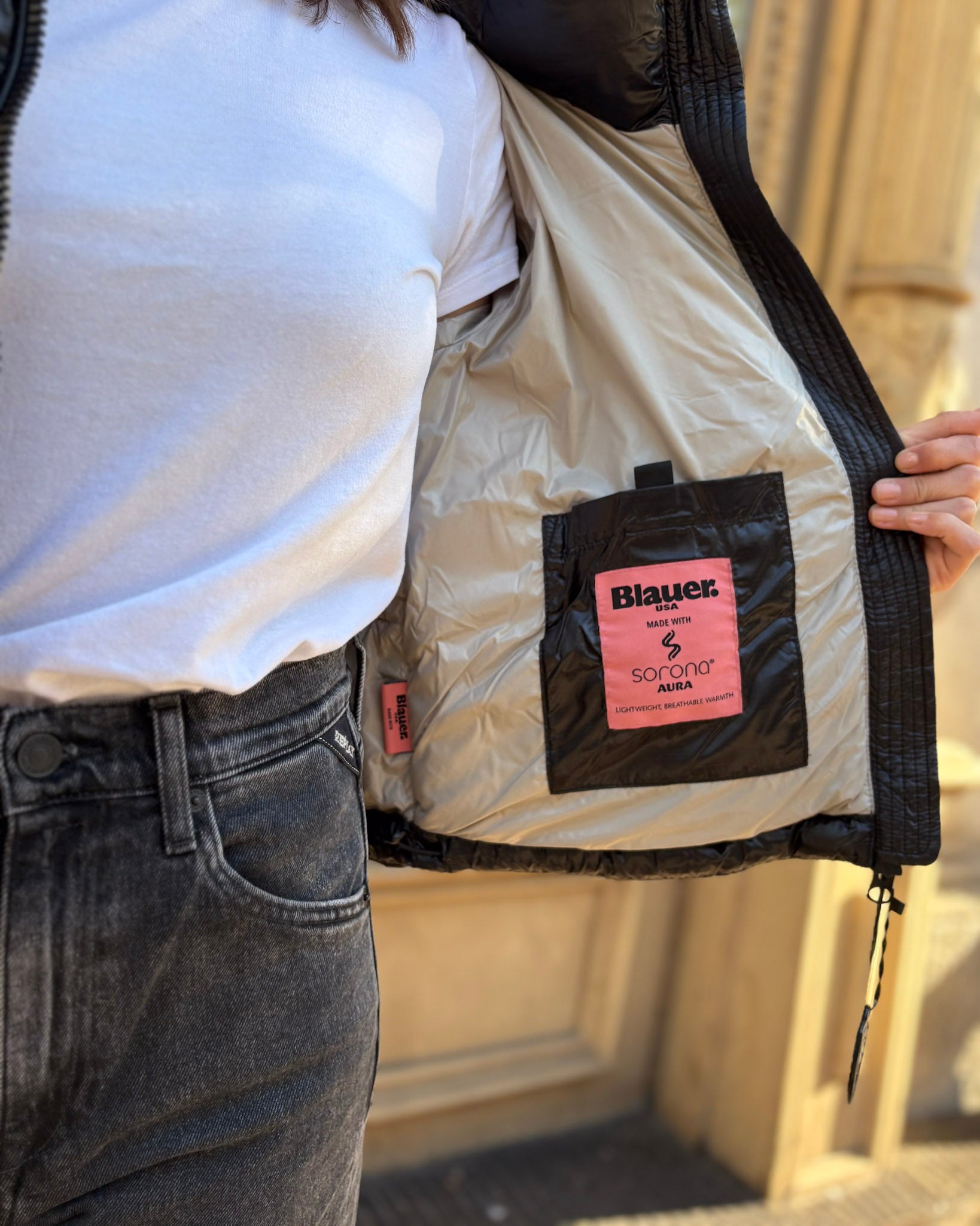 DÁMSKÁ BUNDA BLAUER MICRORIP GLORIA