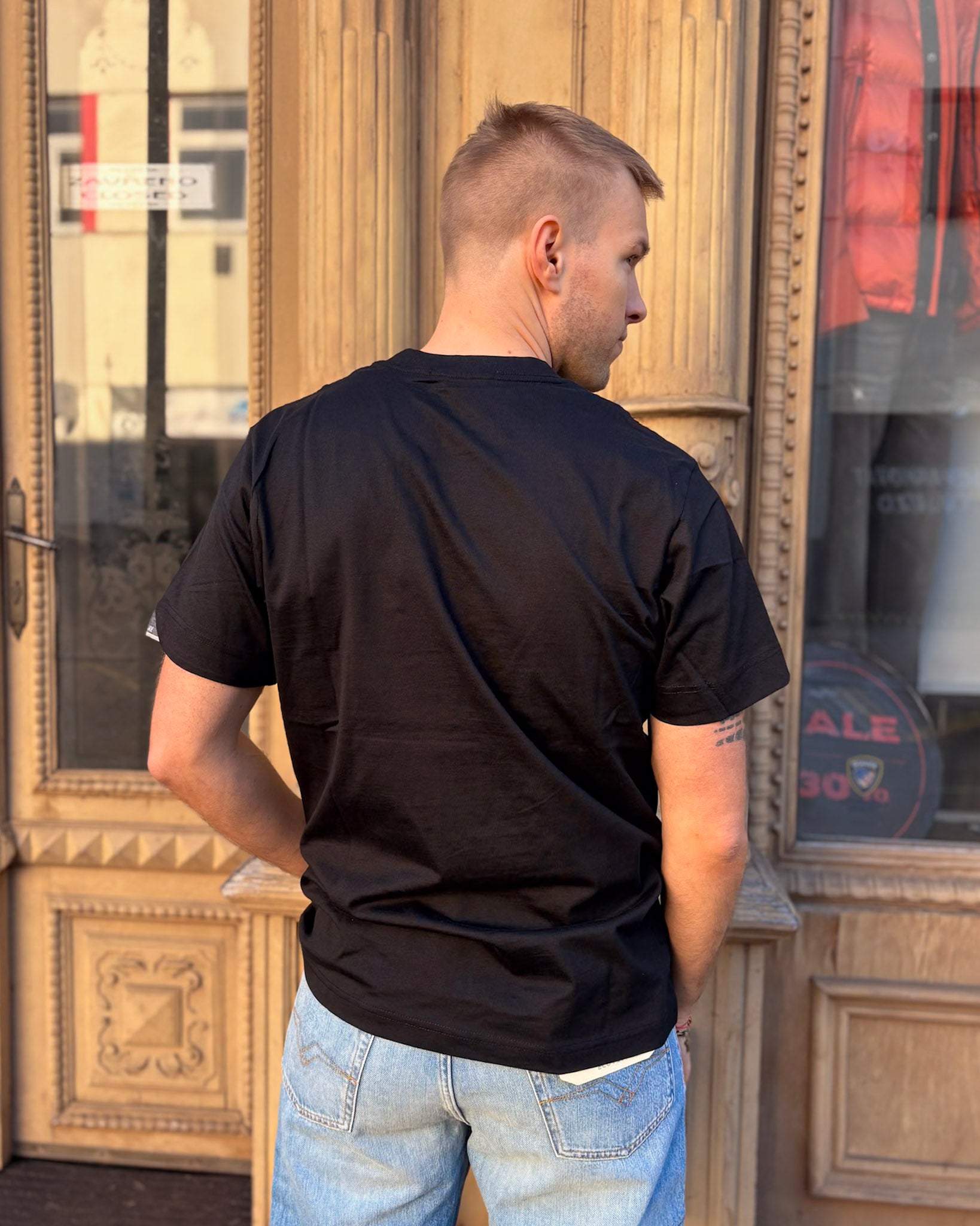 PÁNSKÉ TRIČKO REPLAY BASIC S KRÁTKÝM RUKÁVEM