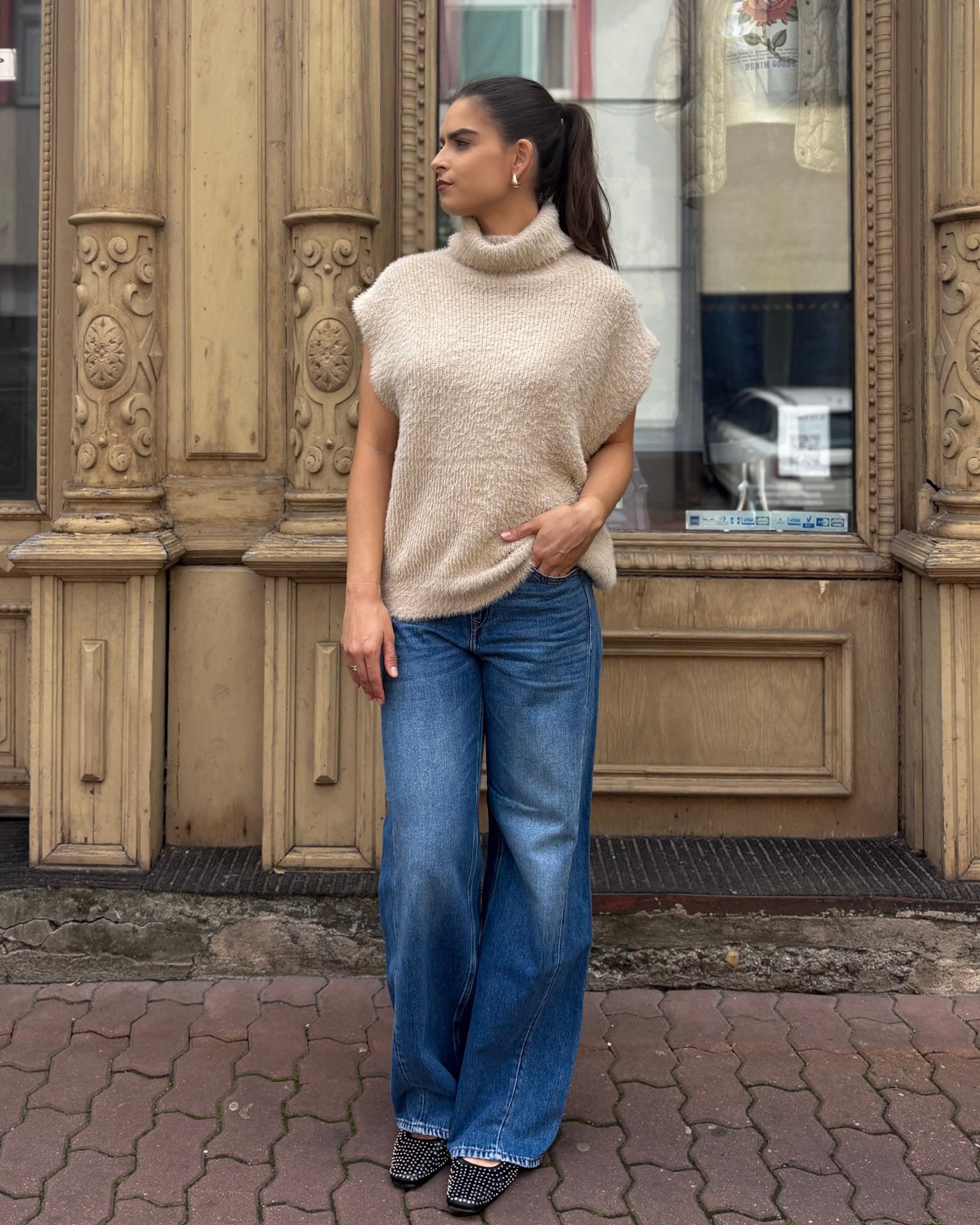 REPLAY NŐI KÖTÖTT MELLÉNY LEZÚZOTT VÁLLAL