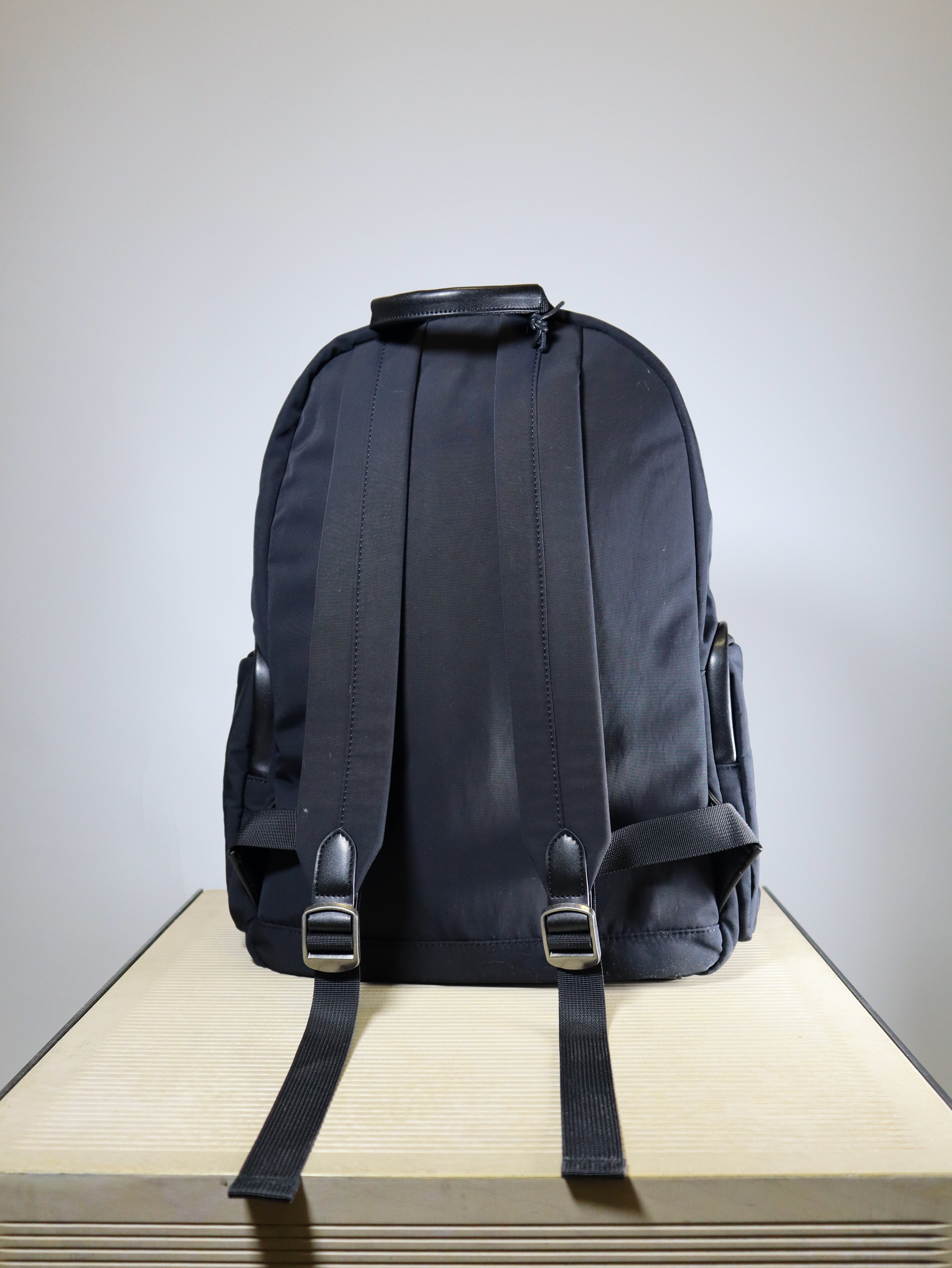 BLAUER MEN'S BACKPACK WITH LOGO ON THE FRONT