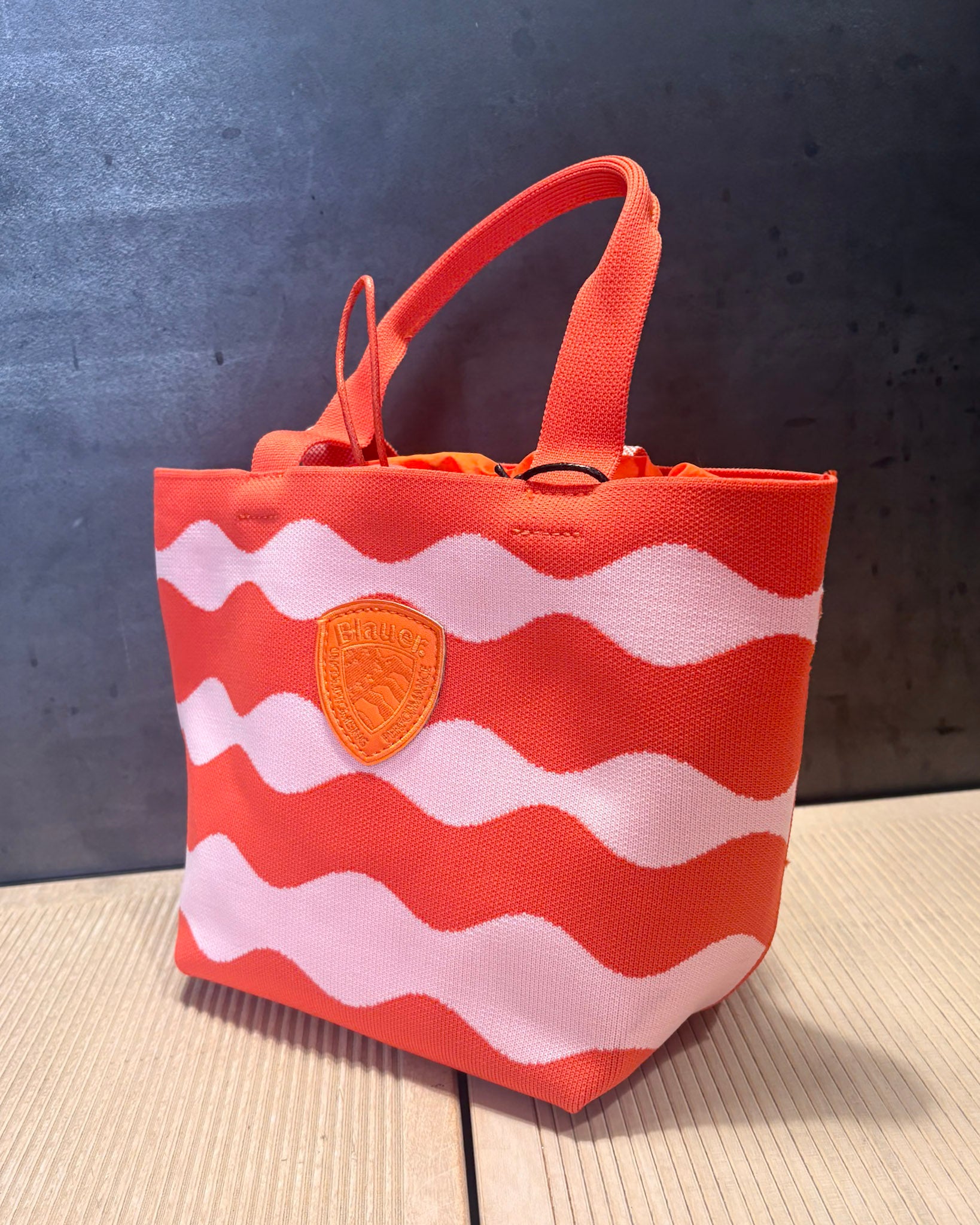 PLÁŽOVÁ PLETENÁ TAŠKA BLAUER TYPU TOTE BAG - S6XSBASKET01/KNI