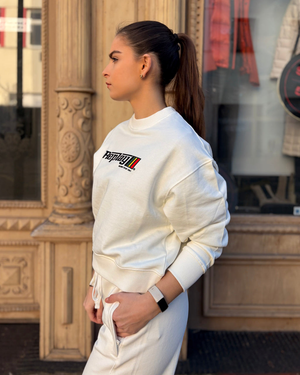 REPLAY RACING TEAM 1981 WOMEN'S SWEATSHIRT 