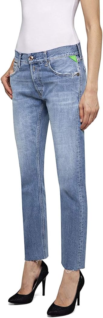 REPLAY DÁMSKÉ DŽÍNY JOPLYN ROVNÉHO STŘIHU 