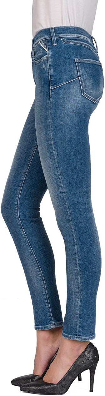 REPLAY DÁMSKÉ DŽÍNY STŘIHU ZACKIE SKINNY FIT  - WA657 .000.83C 367